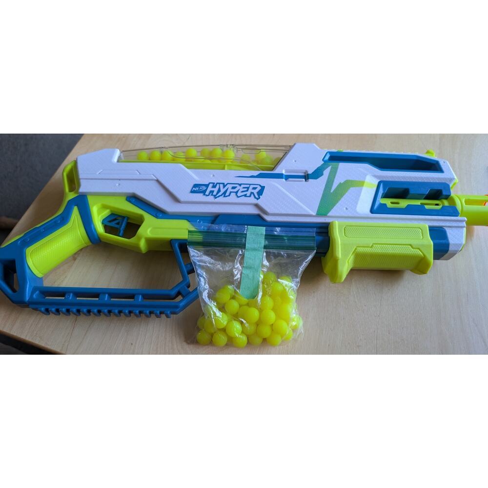 📚Nerf Hyper Siege Pump Action Blaster